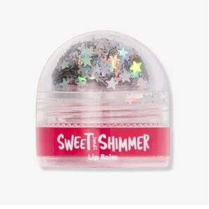 Sweet Shimmer Lip Balm with Glitter Stars